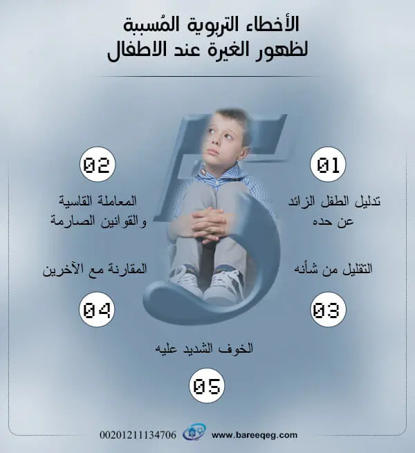 الأخطاء التربوية المُسببة لظهور الغيرة عند الاطفال