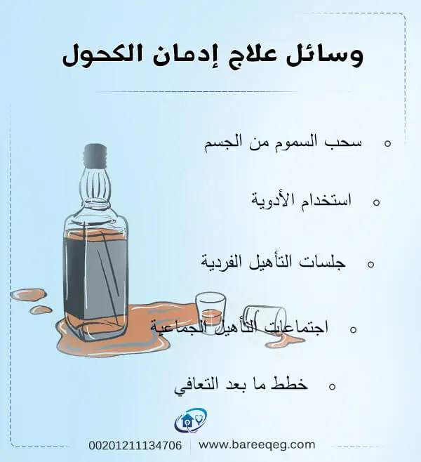 وسائل علاج ادمان الكحول